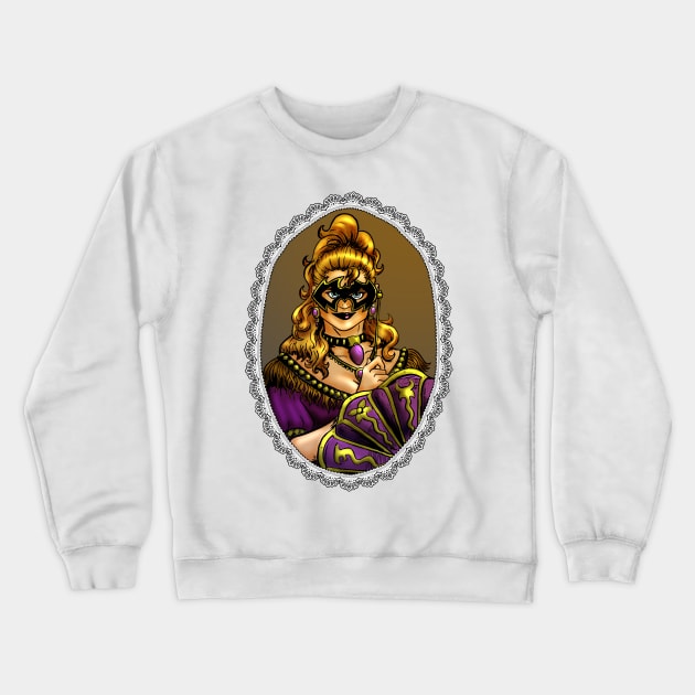 Masquerade Crewneck Sweatshirt by markarts